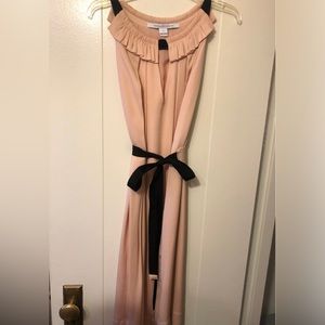 Blush Diane Von Furstenberg dress